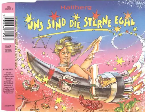 Hallberg - Uns Sind Die Sterne Egal [CD-Single]