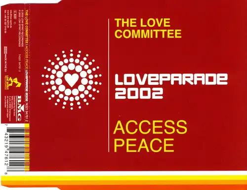 Love Committee - Access Peace (Loveparade 2002) [CD-Single]