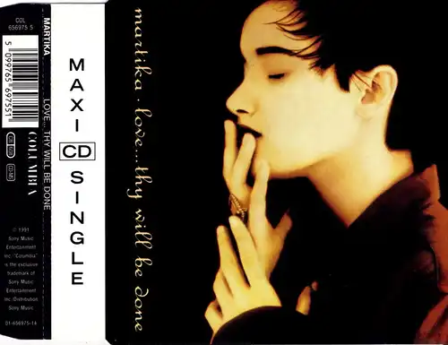 Martika - Love... Thy Will Be Done [CD-Single]