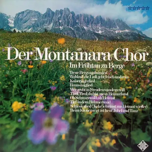 Montanara Chor - Im Frühtau Zu Berge [LP]