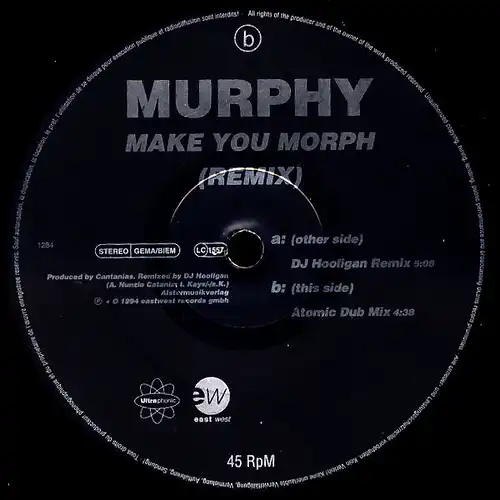 Murphy - Make You Morph [12&quot; Maxi]