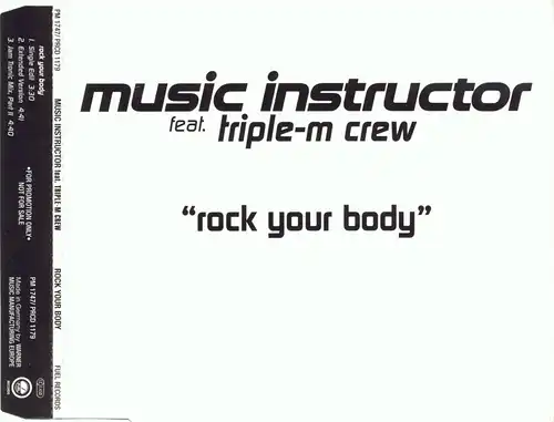 Music Instructor feat. Triple-M Crew - Rock Your Body [CD-Single]