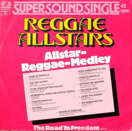 Reggae Allstars - Allstar-Reggae-Medley [12" Maxi]