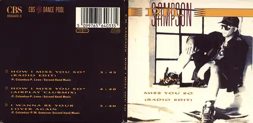 Sampson, P.M. - How I Miss You So [CD-Single]