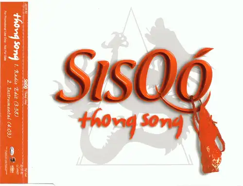 Sisqo - Thong Song [CD-Single]