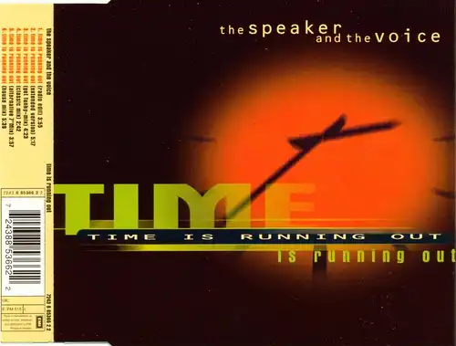 Speaker & The Voice - Time Is Running Out [CD-Single]