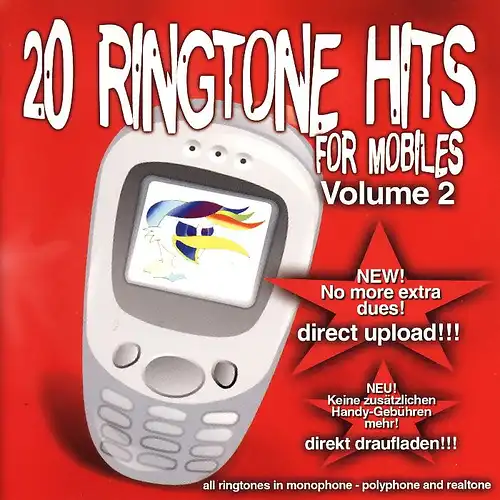 Various - 20 Rintone Hits For Mobiles [CD]