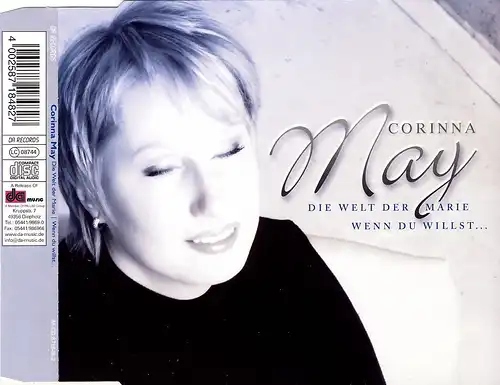 May, Corinna - Die Welt Der Marie [CD-Single]
