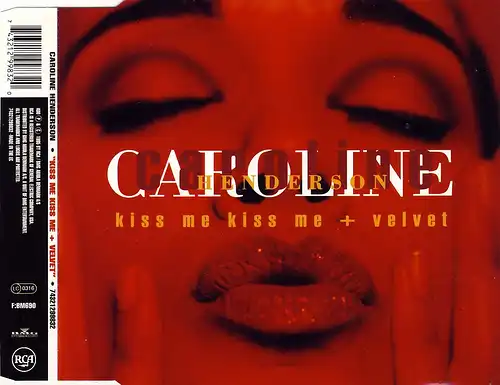 Henderson, Caroline - Kiss Me Kiss Me + Velvet [CD-Single]