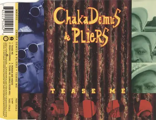 Demus, Chaka & Pliers - Tease Me [CD-Single]