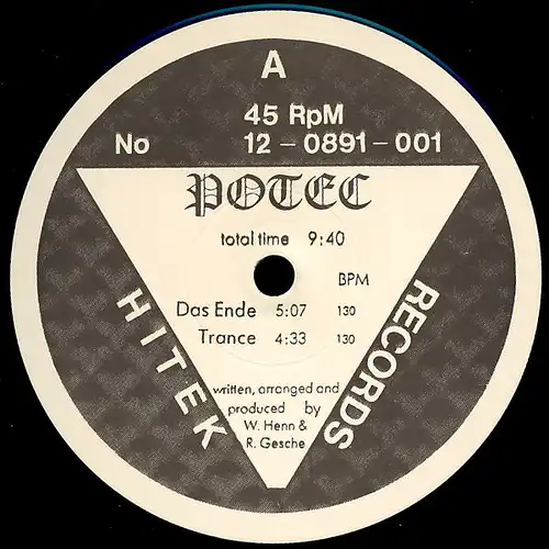 Potec - La fin [12&quot; Maxi]