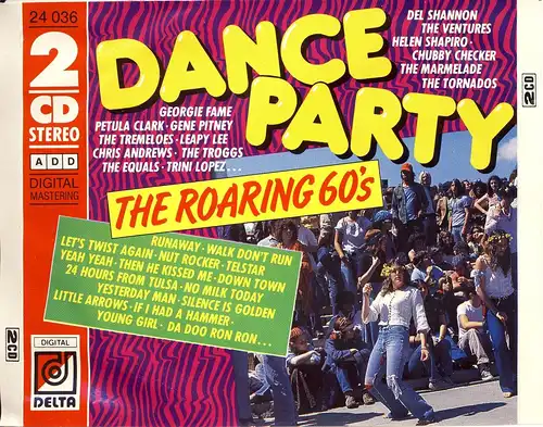 Various - Dance Party - The Roaring 60's [CD]