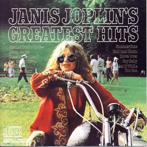 Joplin, Janis - Janis Joplin's Greatest Hits [CD]