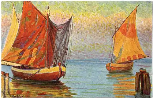 	Litho Ansichtskarte aus der Serie Marine Galerie von 1913