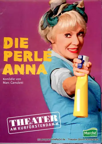 Theater am Kurfürstendamm, Direktion Woelffer: Programmheft Die Perle Anna. Komödie von Marc Camoletti. Premiere 18. September 2010. 