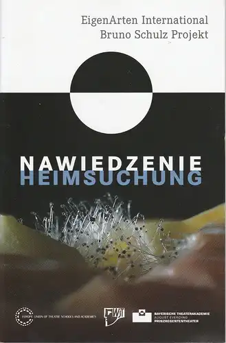 Bayerische Theaterakademie August Everding, Jutta Kriegsmann, Anna Schweiger: Programmheft Heimsuchung / Nawiedzenie. Premiere 21. Julie 2012 Akademietheater im Prinzregententheater. 