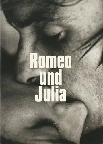 Münchner Volkstheater, Christian Stückl, Volker Bürger, Otto Dzemla, Katharina Kuhlmann: Programmheft William Shakespeare ROMEO UND JULIA Premiere 23.6.2003 Spielzeit 2002 / 2003 Heft 7. 