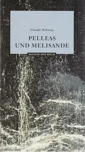 Deutsche Oper Berlin, Kirsten Harms, Marco Arturo Marelli, Antje Kaiser, Karin Heckermann, Benrd Uhlig (Probenfotos): Programmheft Claude Debussy PELLEAS UND MELISANDE Premiere 10. Oktober 2004 Spielzeit 2004 / 2005. 