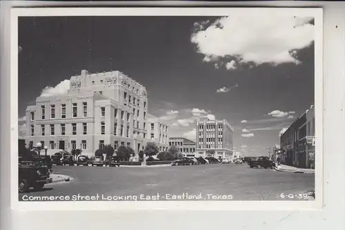 USA - TEXAS - EASTLAND, Commerce Street looking East