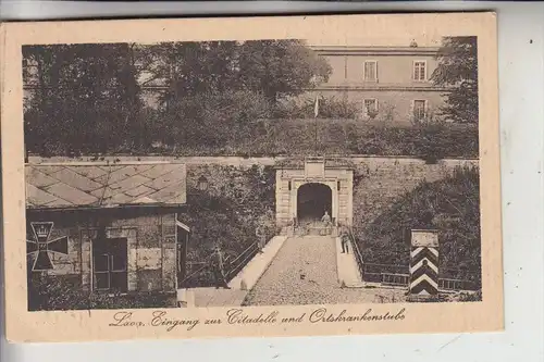 F 02000 LAON, Citadelle, 1.Weltkrieg, Deutsche Feldpost, 1916