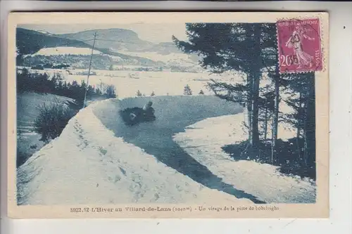 SPORT - WINTERSPORT - BOB-SCHLITTEN, Villard-de-Lans, 1936