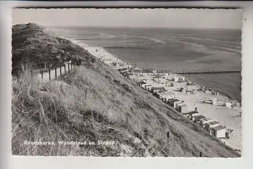 NL - ZEELAND - KOUDEKERKE, Wandelpad Strand, 1963