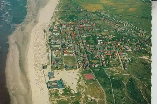 2946 WANGEROOGE, Luftaufnahme Strand & Ort