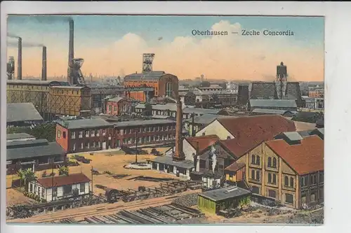 4200 OBERHAUSEN, Bergbau - Mining,  Zeche Concordia 1923