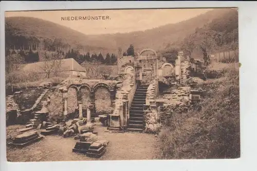 F 67530 NIEDERMÜNSTER, Ruine 1913