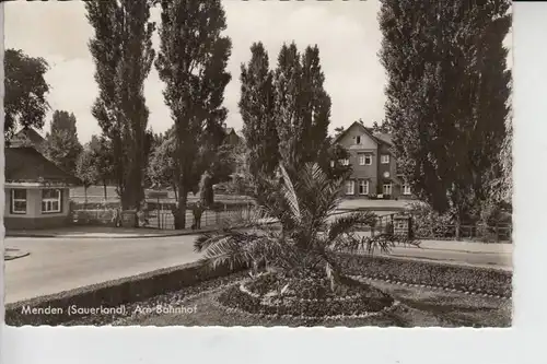 5750 MENDEN, Am Bahnhof  1966