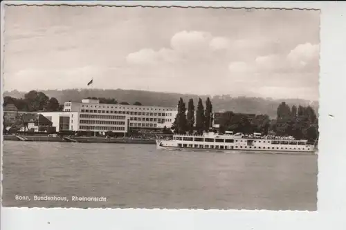 BINNENSCHIFFE - KÖLN - DÜSSELDORFER "KÖLN" am Bundeshaus Bonn