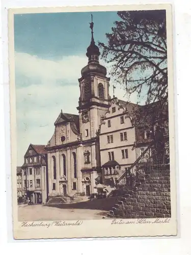 5238 HACHENBURG, Partie am Alten Markt, Verlag Orthey