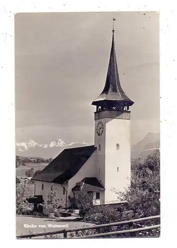 CH 3665 WATTENWIL BE, Kirche, 196.. Druckstelle