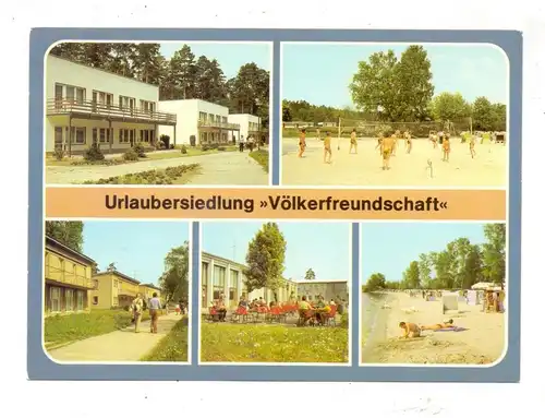 SPORT - VOLLEYBALL, Klink / Waren, Urlaubersiedlung "Völkerfreundschaft"