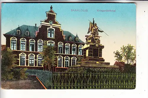 6630 SAARLOUIS, Kriegerdenkmal, 1916