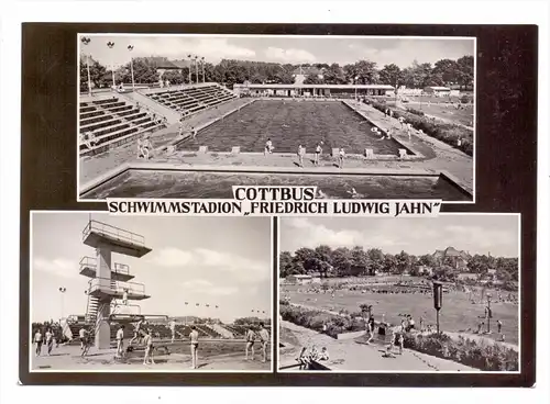 0-7500 COTTBUS, Schwimmstadion "Friedrich Ludwig Jahn", 1965