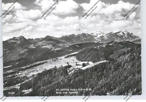 CH 9413 OBEREGG - SANKT ANTON AI, Blick zum Alpstein