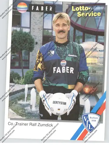 SPORT - FUSSBALL - VfL BOCHUM - RALF ZUMDICK