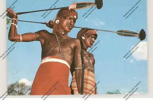 VÖLKERKUNDE / Ethnic - KENYA, Samburu Warriors