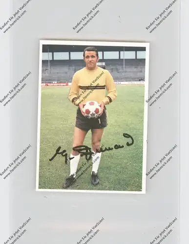 FUSSBALL - WERDER BREMEN - GÜNTER BERNARD, Autogramm