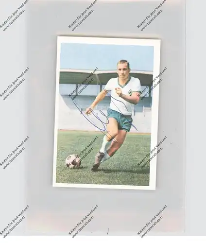 FUSSBALL - WERDER BREMEN - HORST-DIETER HÖTTGES, Autogramm