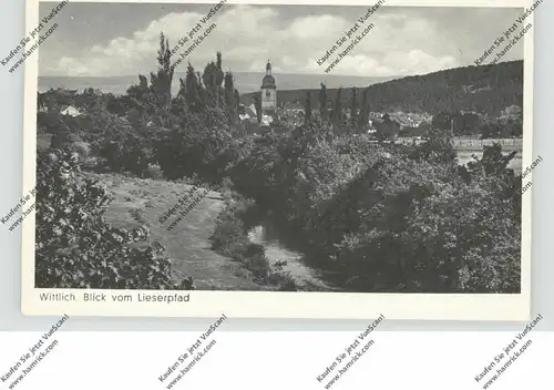 5560 WITTLICH, Blick vom Lieserpad, 1942