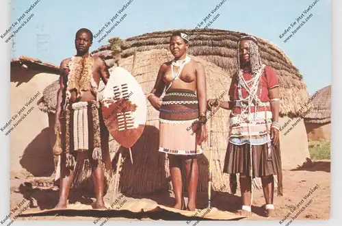 VÖLKERKUNDE / Ethnic - SOUTH AFRICA, Zulu family