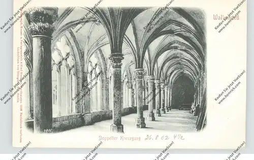 3425 WALKENRIED, Kloster, Doppelter Kreuzgang, Stengel Berlin, 1902