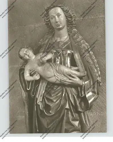 5370 KALL - STEINFELD, Klosterkirche, Spätgotische Madonna, Kölner Werkschule 1320