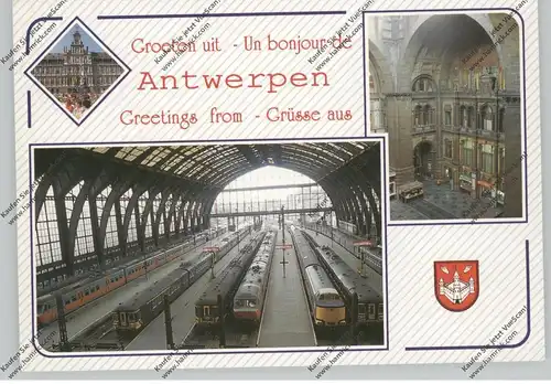 BAHNHOF / Station / La Gare, ANTWERPEN, Centraal Station