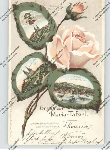 FLORA - ROSEN / Roses / Rozen / Rosas, Lithographie Maria Taferl