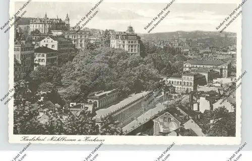 BÖHMEN & MÄHREN - KARLSBAD / KARLOVA VARY, Mühlbrunn und Kurhaus