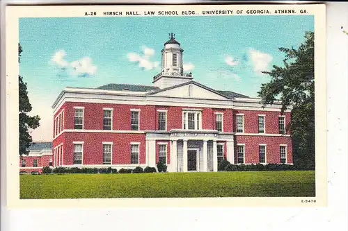 USA - GEORGIA - ATHENS, Hirsch Hall, Law School