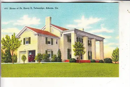 USA - GEORGIA - ATHENS, Dr. Harry E. Talmadge Home